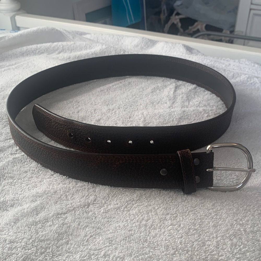 Ariat Dark Brown Leather Belt